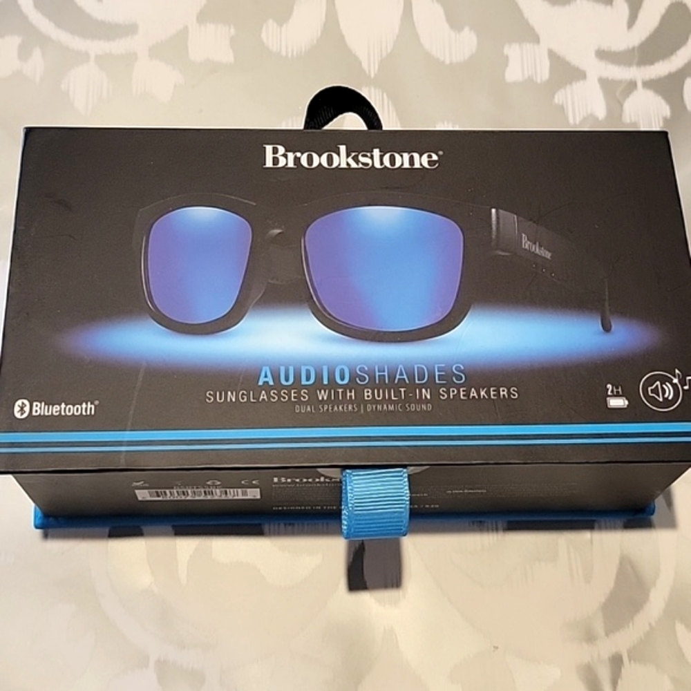 🍃 Brookstone Audio Shades glasses